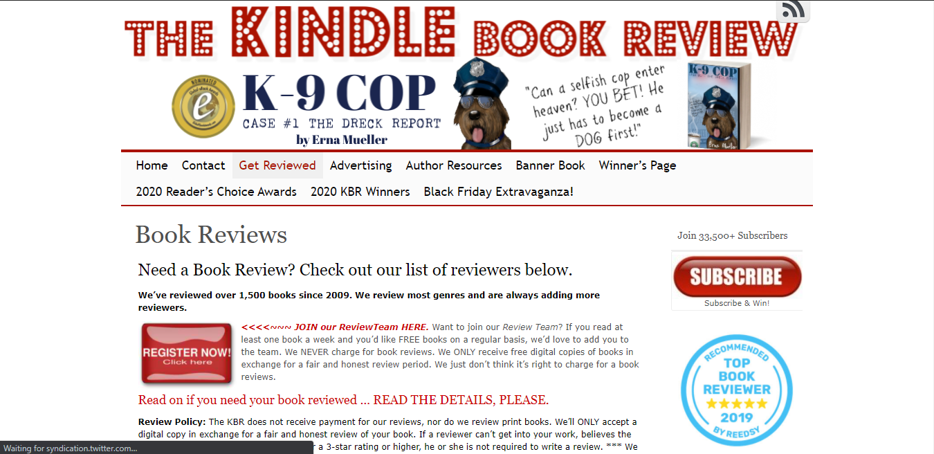 Kindle review sites are an excellent way of receiving really useful and detailed feedback.