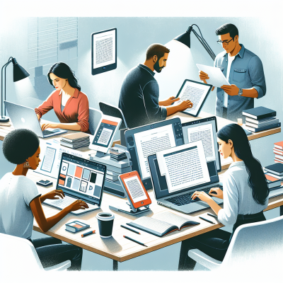 Automated A/B Testing: Detailed image description incorporating the keyword naturally.