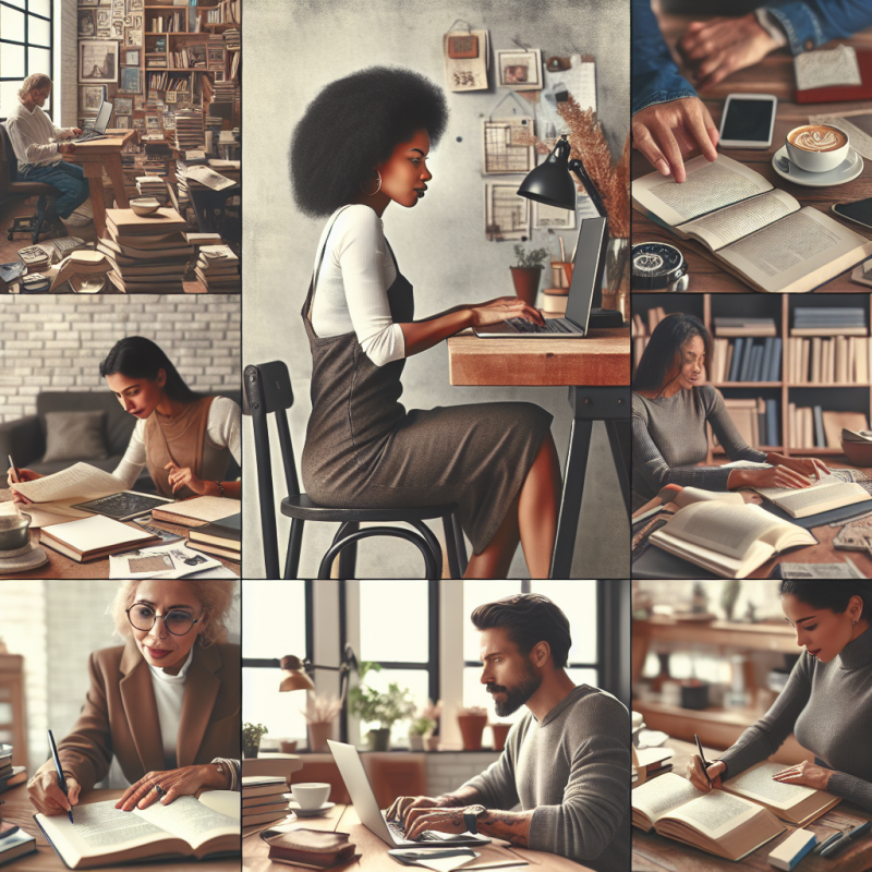 Creative Entrepreneur Confidence: Entrepreneurs collaborating on innovative ideas.