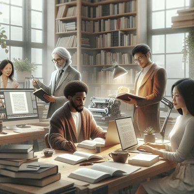 Format Dialogue: A creative illustration showing different dialogue formatting options.