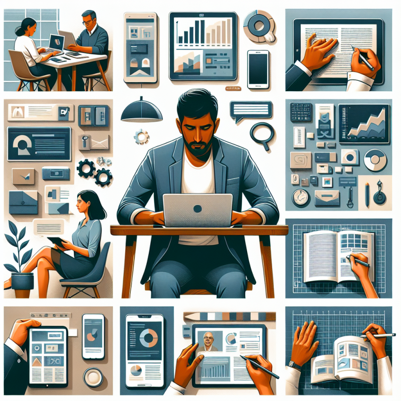 Online Business Scaling: Detailed image description incorporating the keyword naturally.