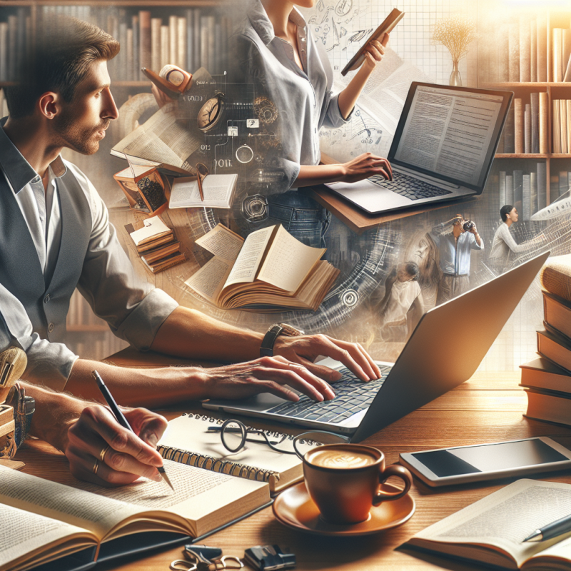 Publishing Resilience: Detailed image description incorporating the keyword naturally.
