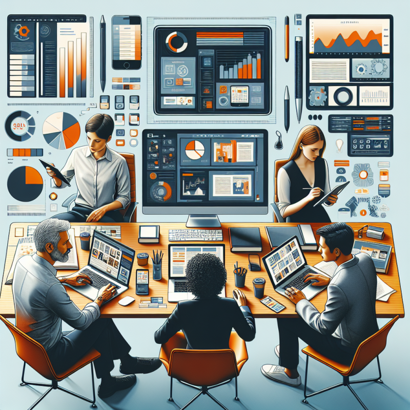 Scaling Online Business: A person strategizing the growth of their company using technology.