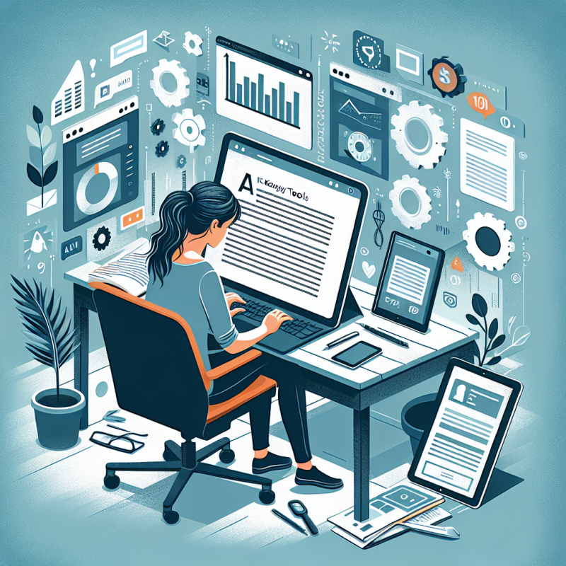 AI Keyword Tools: Detailed image description incorporating the keyword naturally.