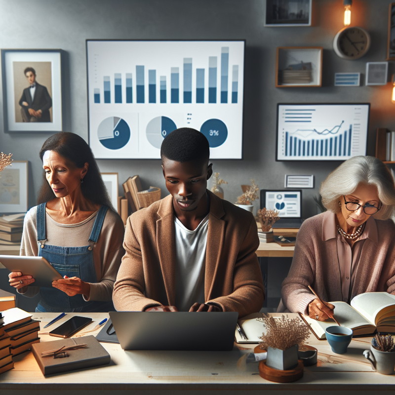 Success Mindset Playlist: Detailed image description incorporating the keyword naturally.
