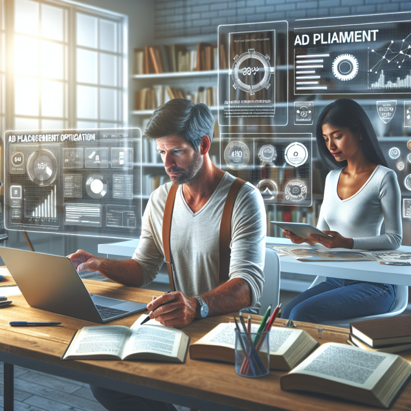 Ad Placement Optimization: Detailed image description incorporating the keyword naturally.