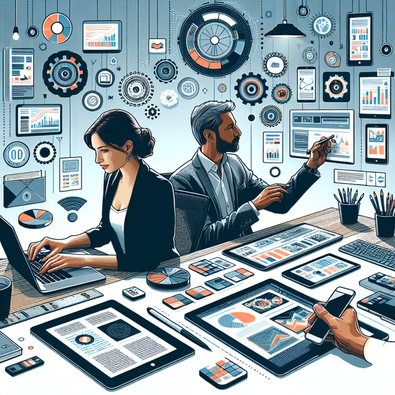 Automated Influencer Outreach: Detailed image description incorporating the keyword naturally.