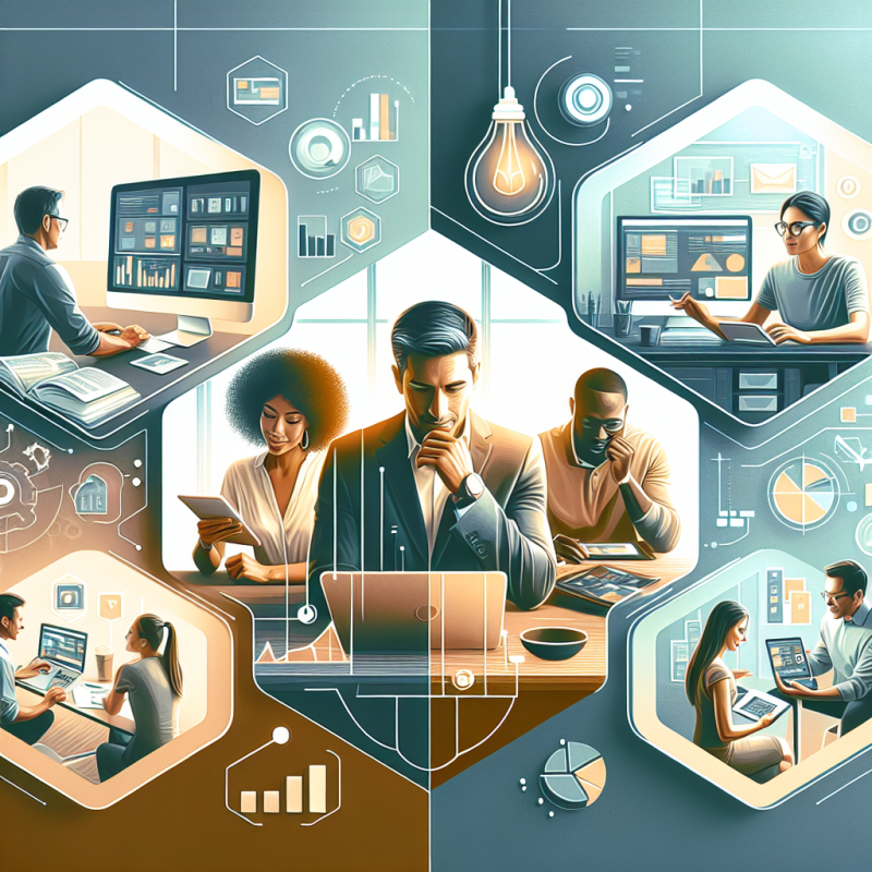 Blog Monetization: A strategic view of a desk setup filled with blog planning resources.