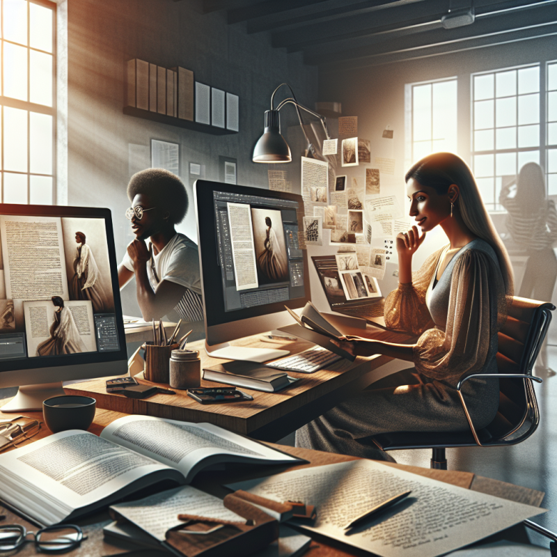 Creative Focus Boundaries: An image showing a creative person working in a distraction-free environment, symbolizing effective focus boundaries.