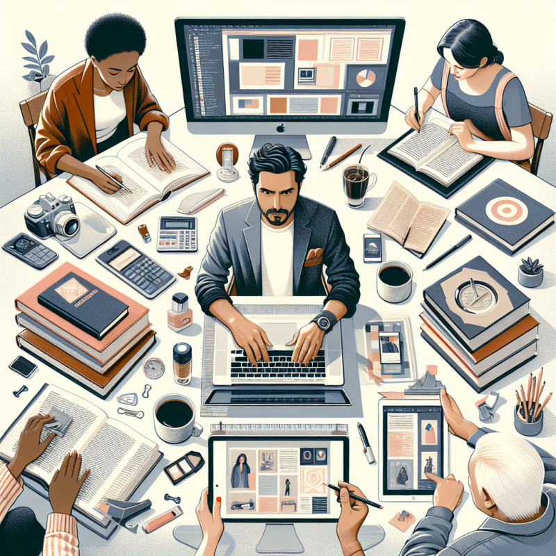 Design-Thinking Mindset: An illustration of brainstorming and ideation in action.