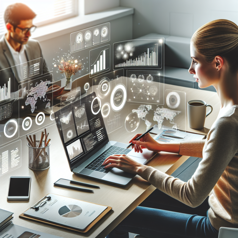 Hybrid Event Launch: A professional event setup with both virtual and in-person elements.