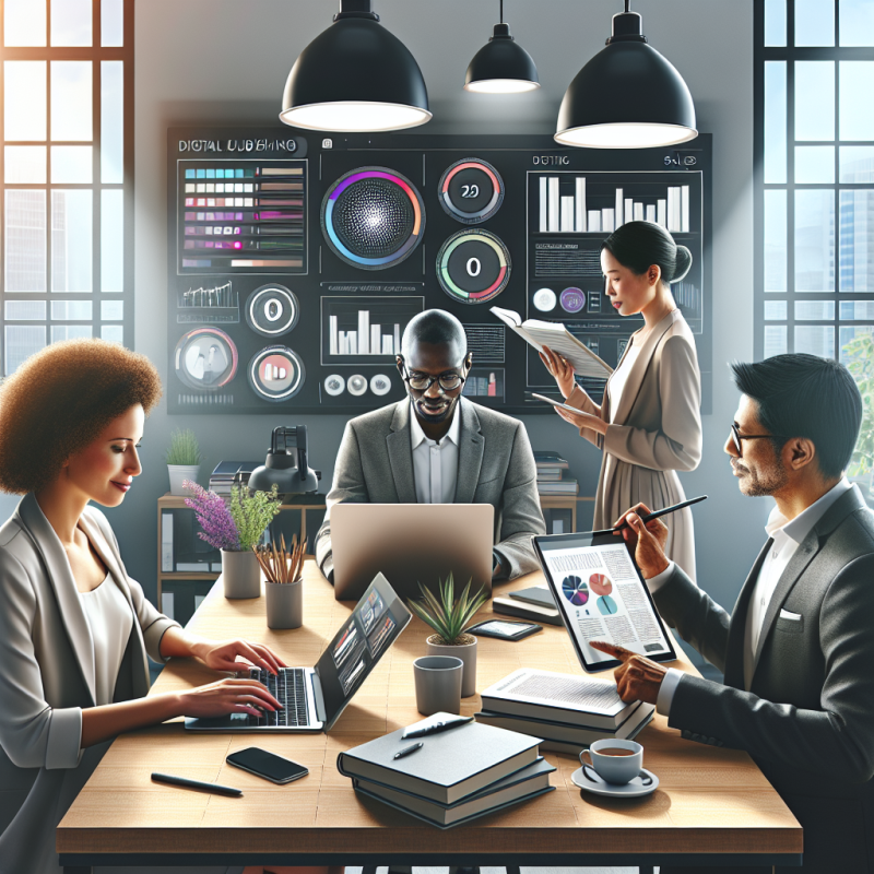 Scaling Multimedia Production: Detailed image description incorporating the keyword naturally.