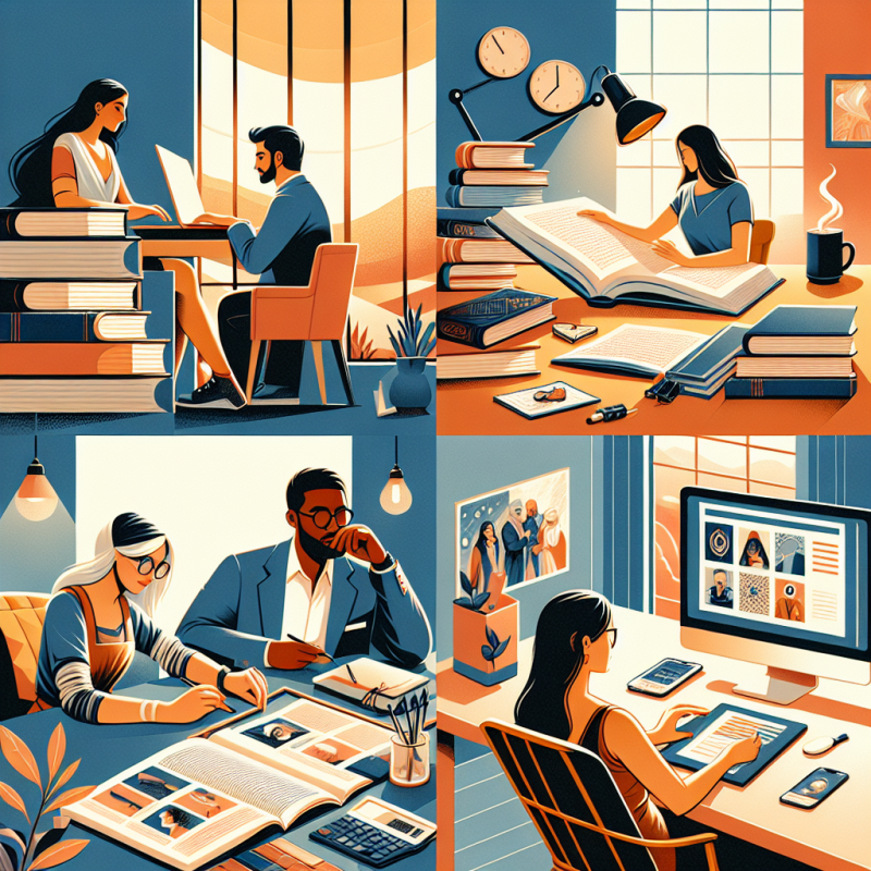 Mental Transition Tips: Image showing a person mindfully transitioning from work to relaxing at home.